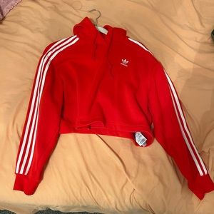 Red Adidas Sweater